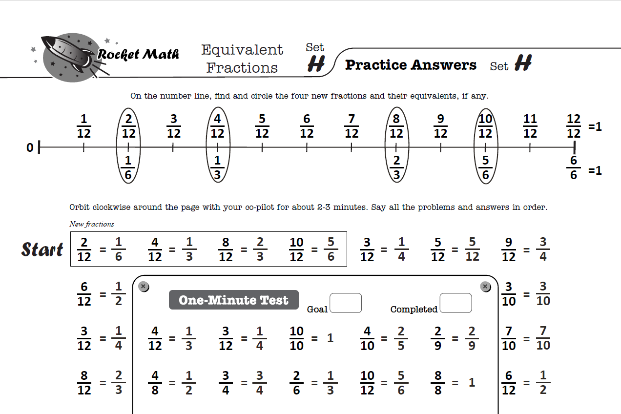 Math Worksheets for Kindergarten, 1st, 2nd, 3rd, 4th grade+ - Rocket Math