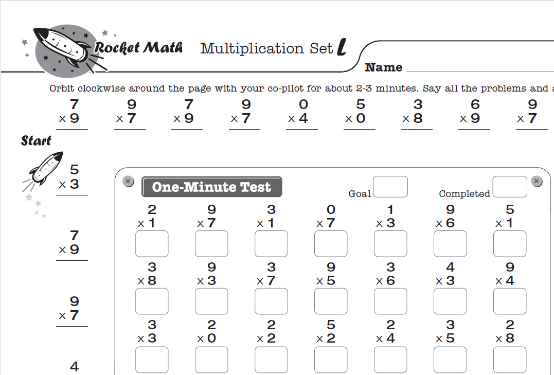 How To Use Rocket Math Rocket Math 