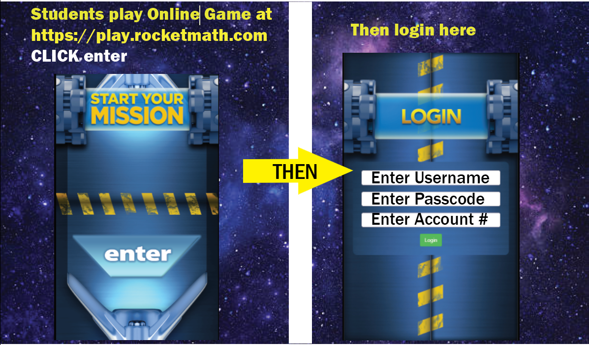 Student demo account page