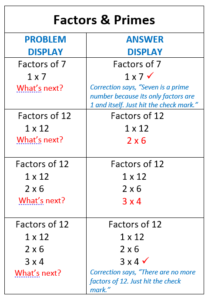 Factors and Primes: Learn in Rocket Math Online Game - Rocket Math
